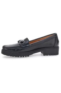 Mocassino nero in vera pelle PITTARELLO FOCUS 8300