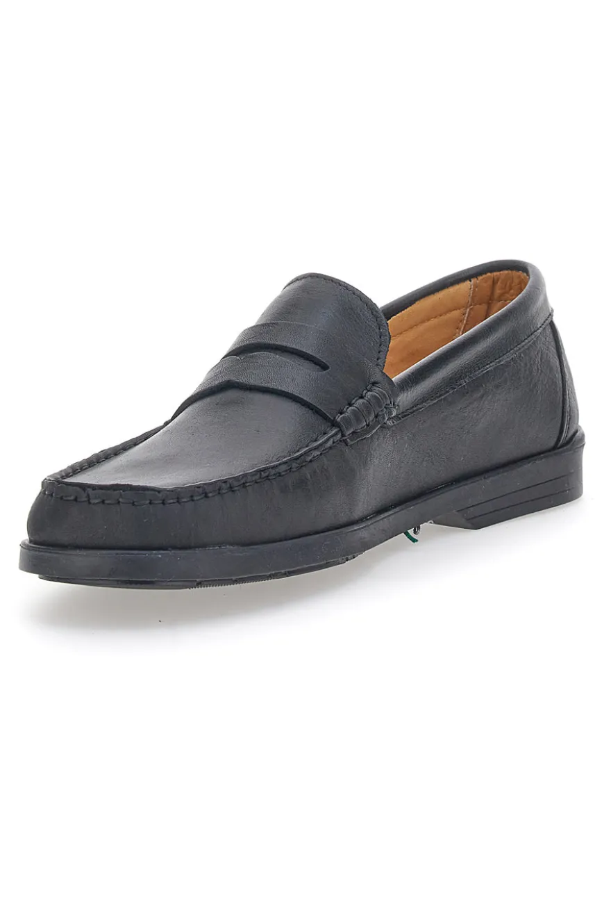 Mocassino Nero Made In Italy da Uomo Sevenoaks 195