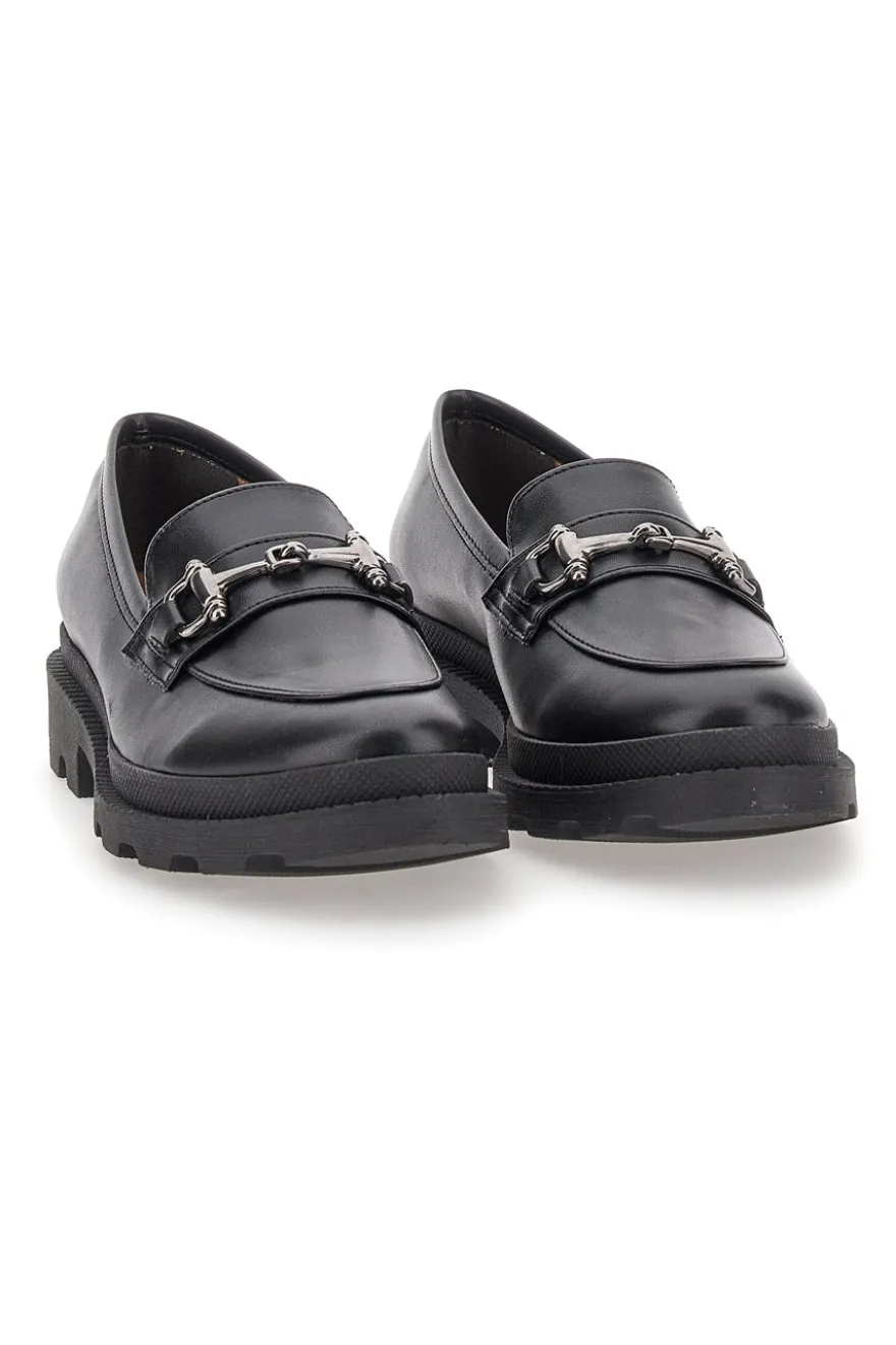 Mocassino Nero Opaco con Morsetto PITTARELLO GLAM 3500FC