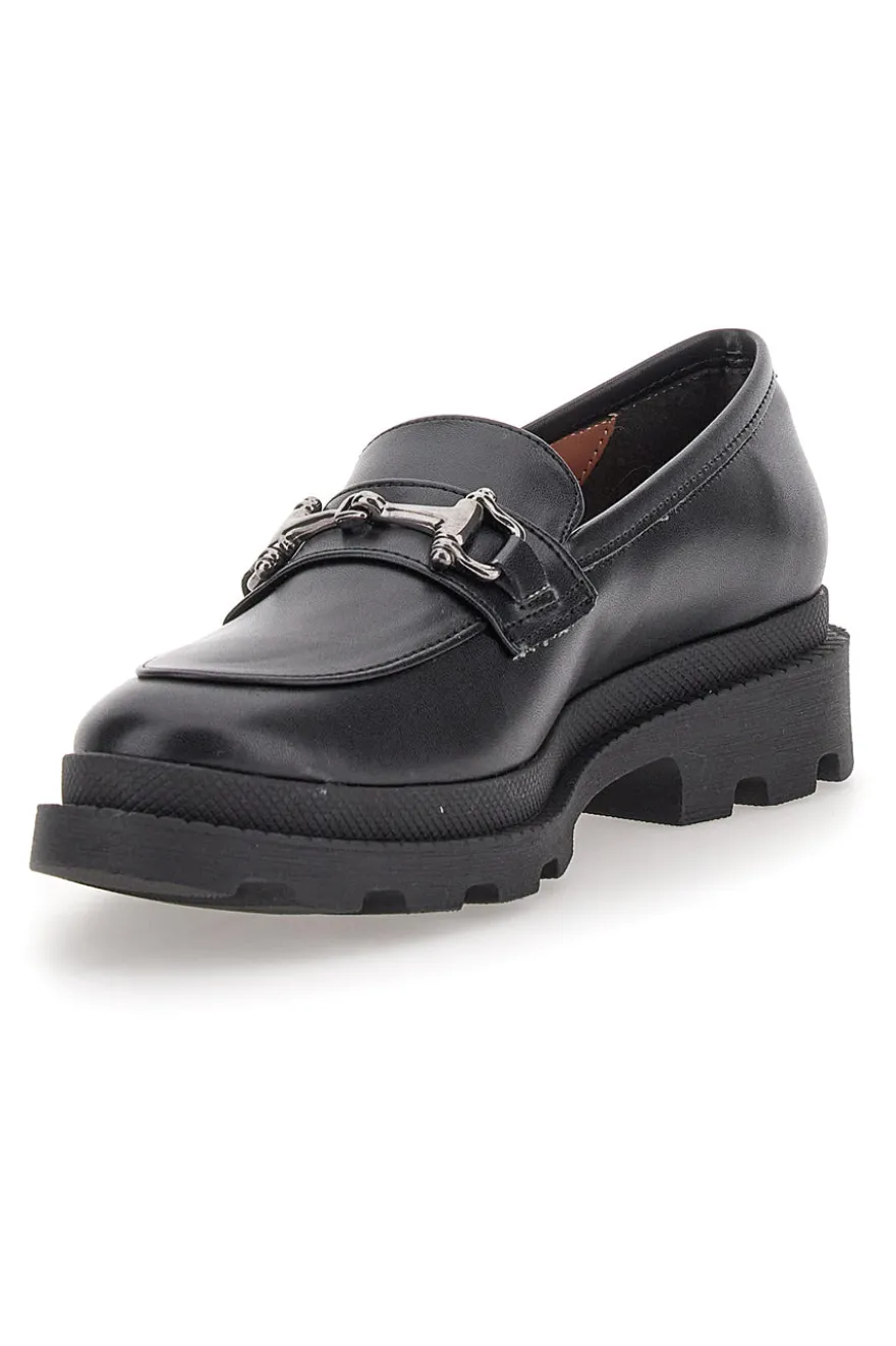Mocassino Nero Opaco con Morsetto PITTARELLO GLAM 3500FC