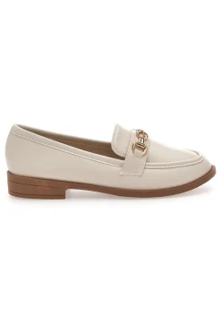 Mocassino Panna con Morsetto First Lady 417