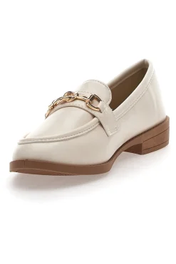 Mocassino Panna con Morsetto First Lady 417