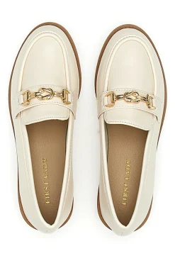 Mocassino Panna con Morsetto First Lady 417