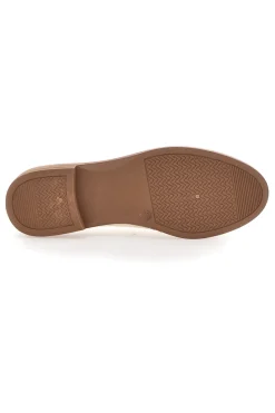 Mocassino Panna con Morsetto First Lady 417