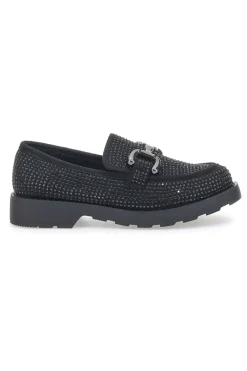 Mocassino Pittarello Glam 1101 Nero con Strass