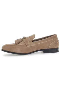 Mocassino Scamosciato Beige Solo Soprani 41820