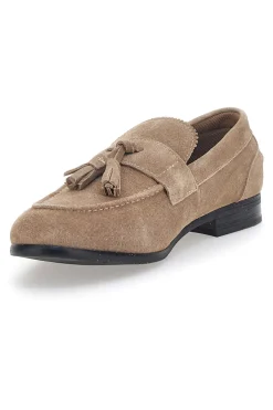 Mocassino Scamosciato Beige Solo Soprani 41820