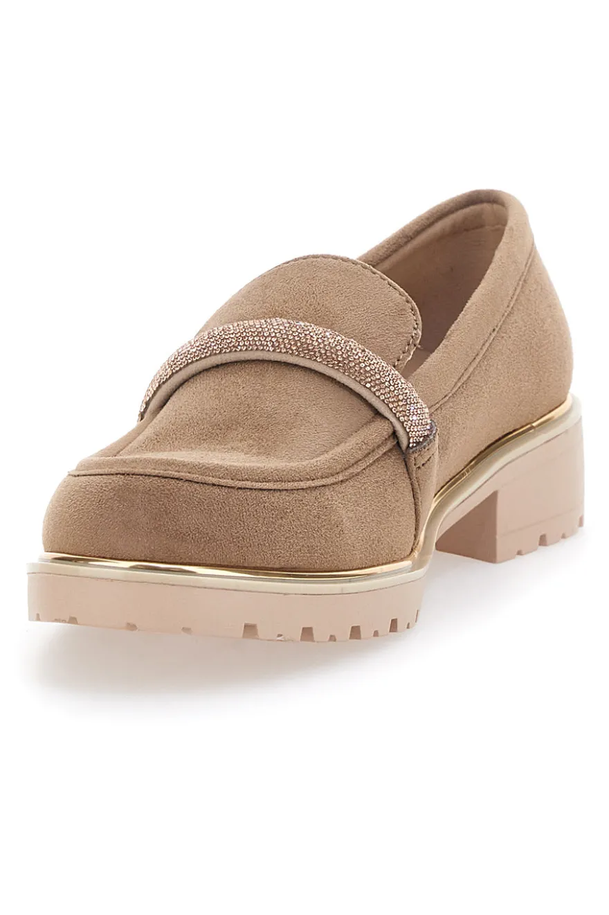 Mocassino Taupe Le Havre Paris 233183