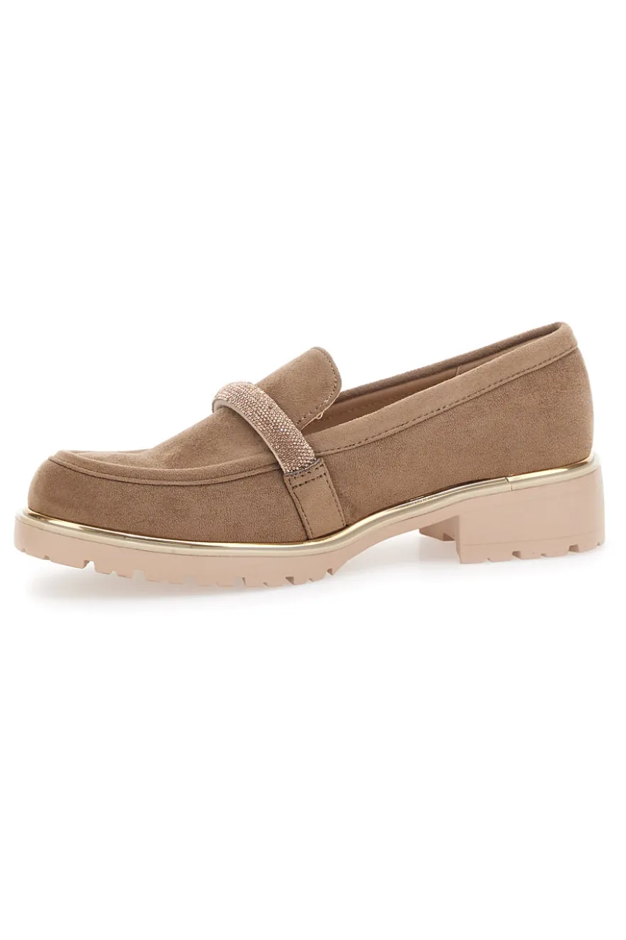 Mocassino Taupe Le Havre Paris 233183