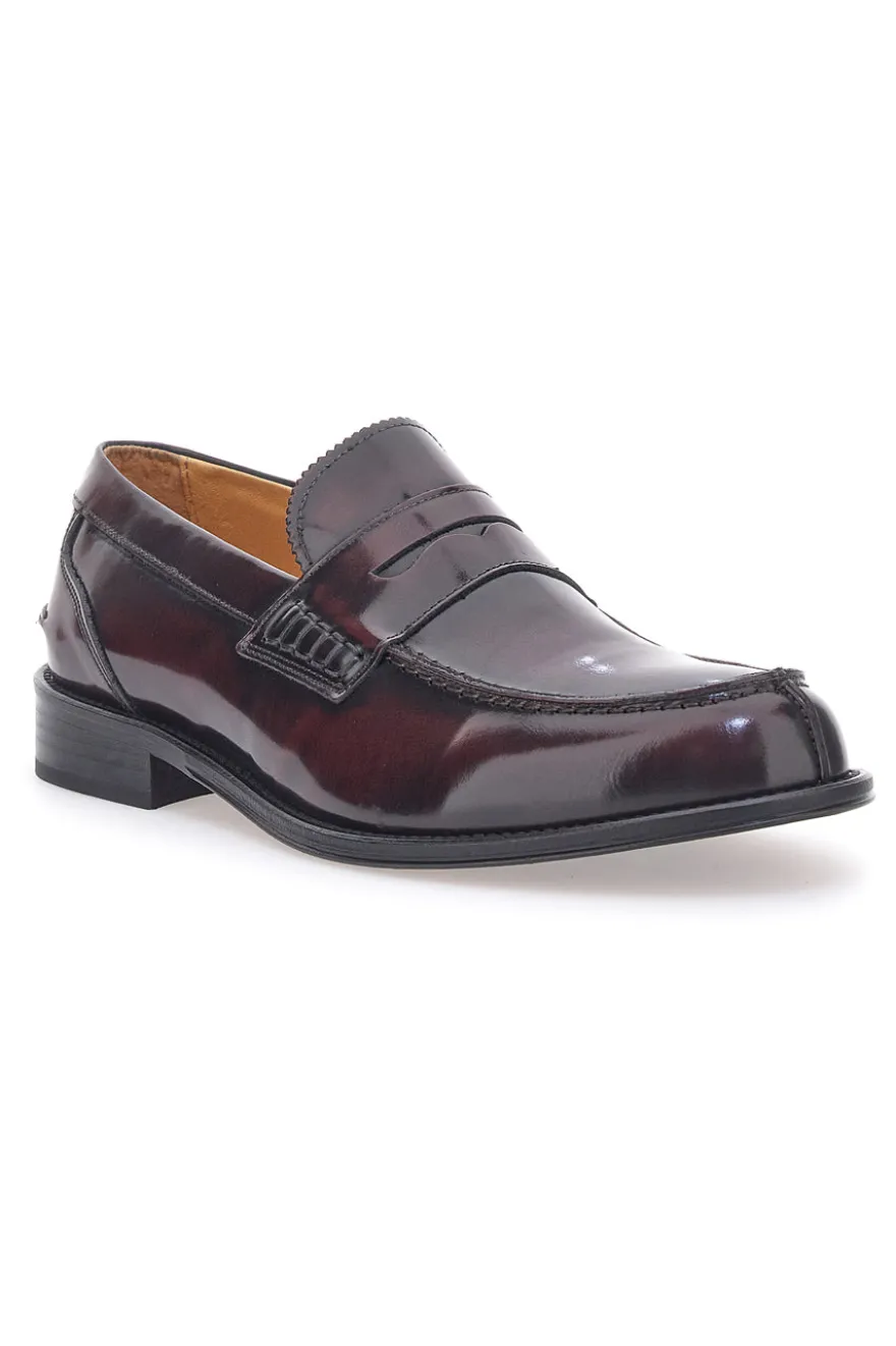 Mocassino Vera Pelle Bordeaux Pittarello Plus 22