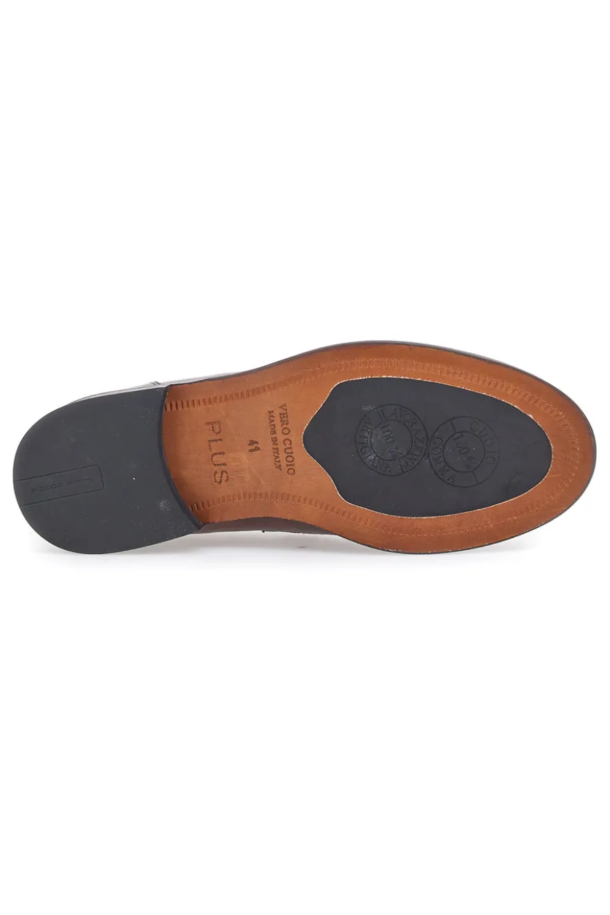 Mocassino Vera Pelle Cognac Pittarello Plus 2