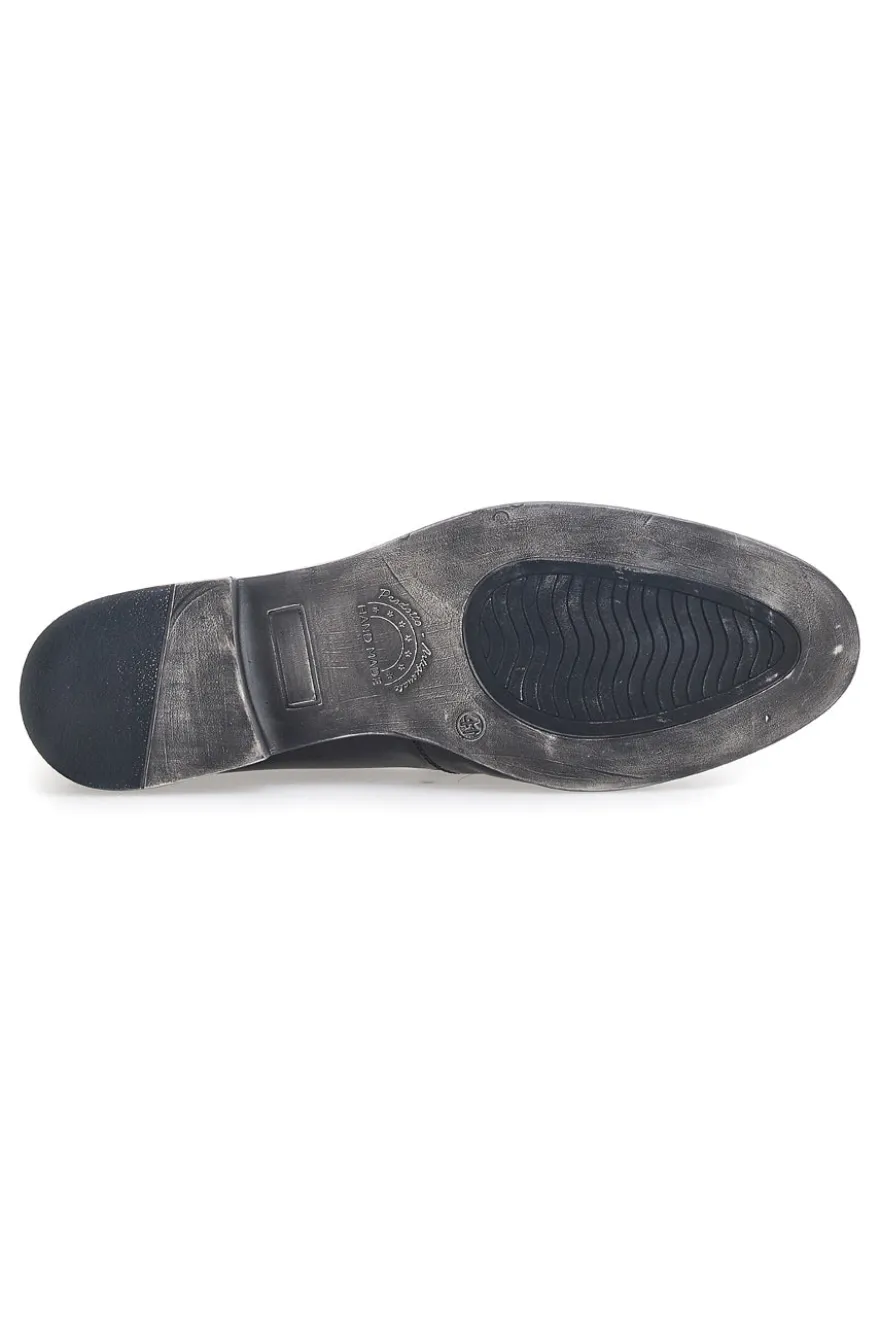 Mocassino Vera Pelle Neri Pittarello Class 1508