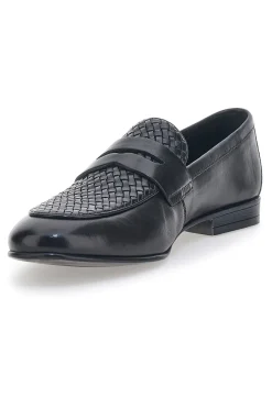 Mocassino Vera Pelle Neri Pittarello Class 1508
