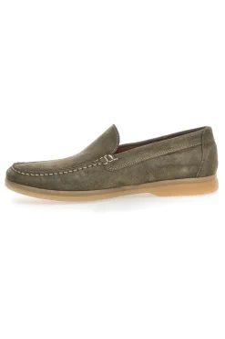 Mocassino Verde Vera Pelle Pittarello Focus 8410