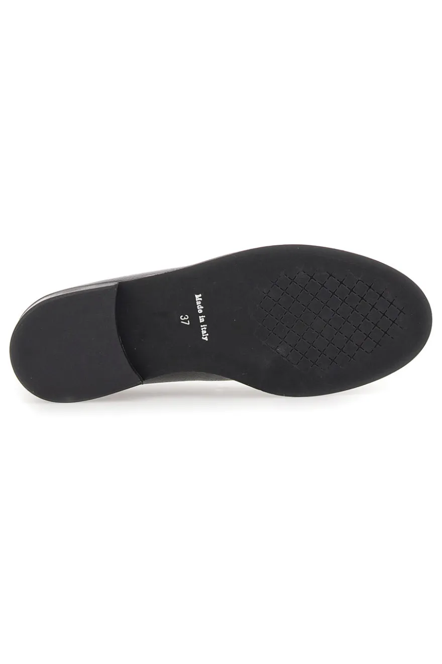 Mocassino vernice nera classico PITTARELLO GLAM 3659