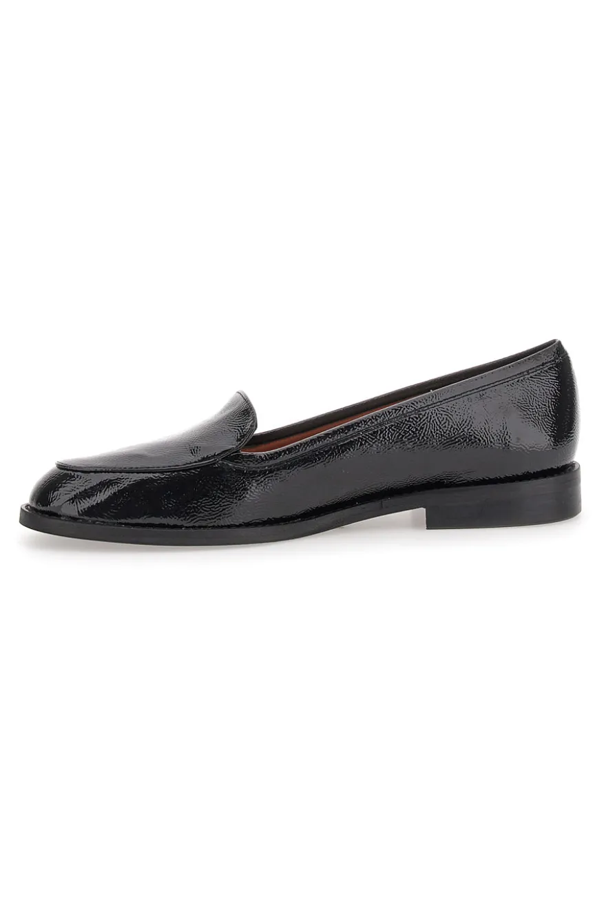 Mocassino vernice nera classico PITTARELLO GLAM 3659