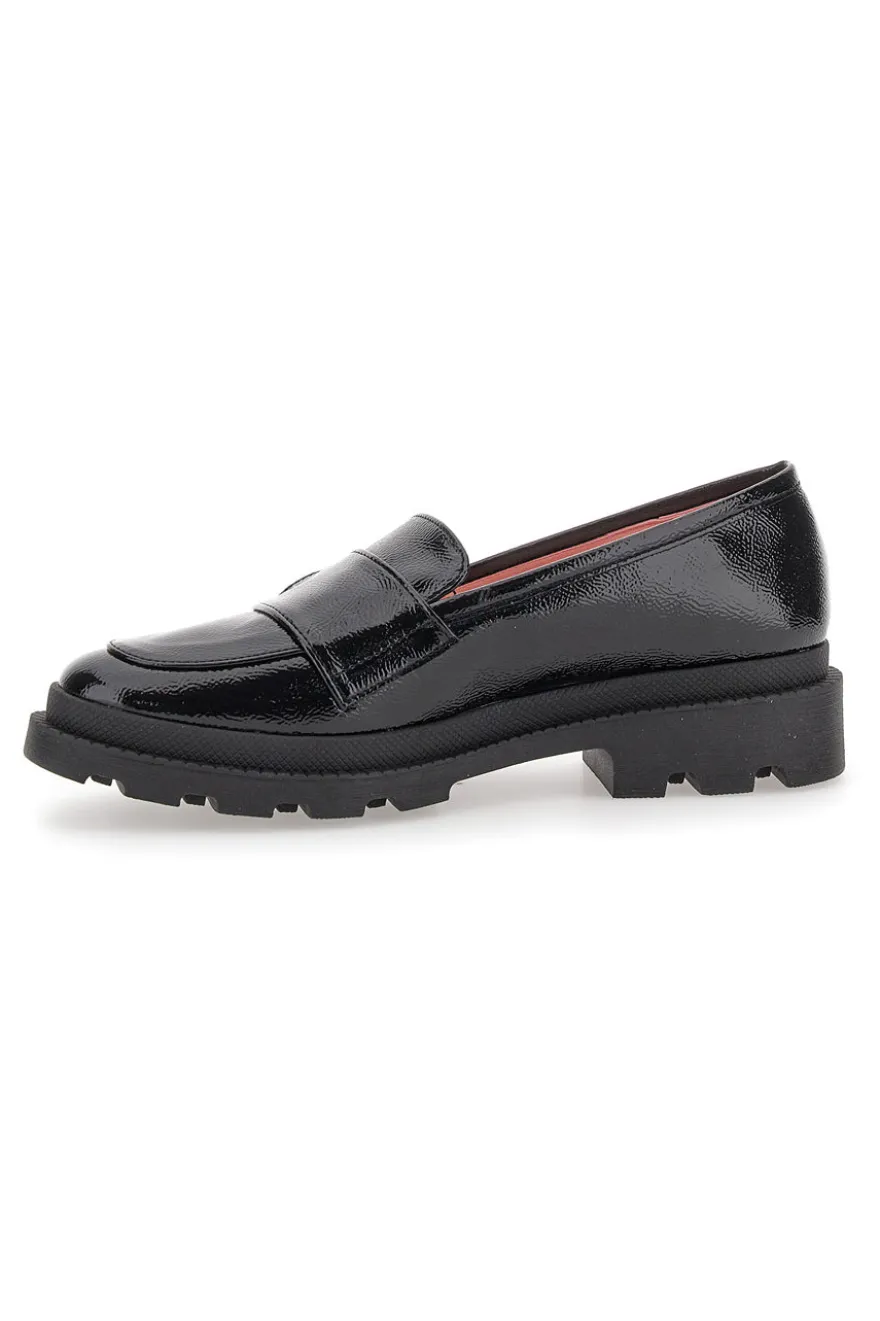 Mocassino Vernice Nera PITTARELLO GLAM 3666FC