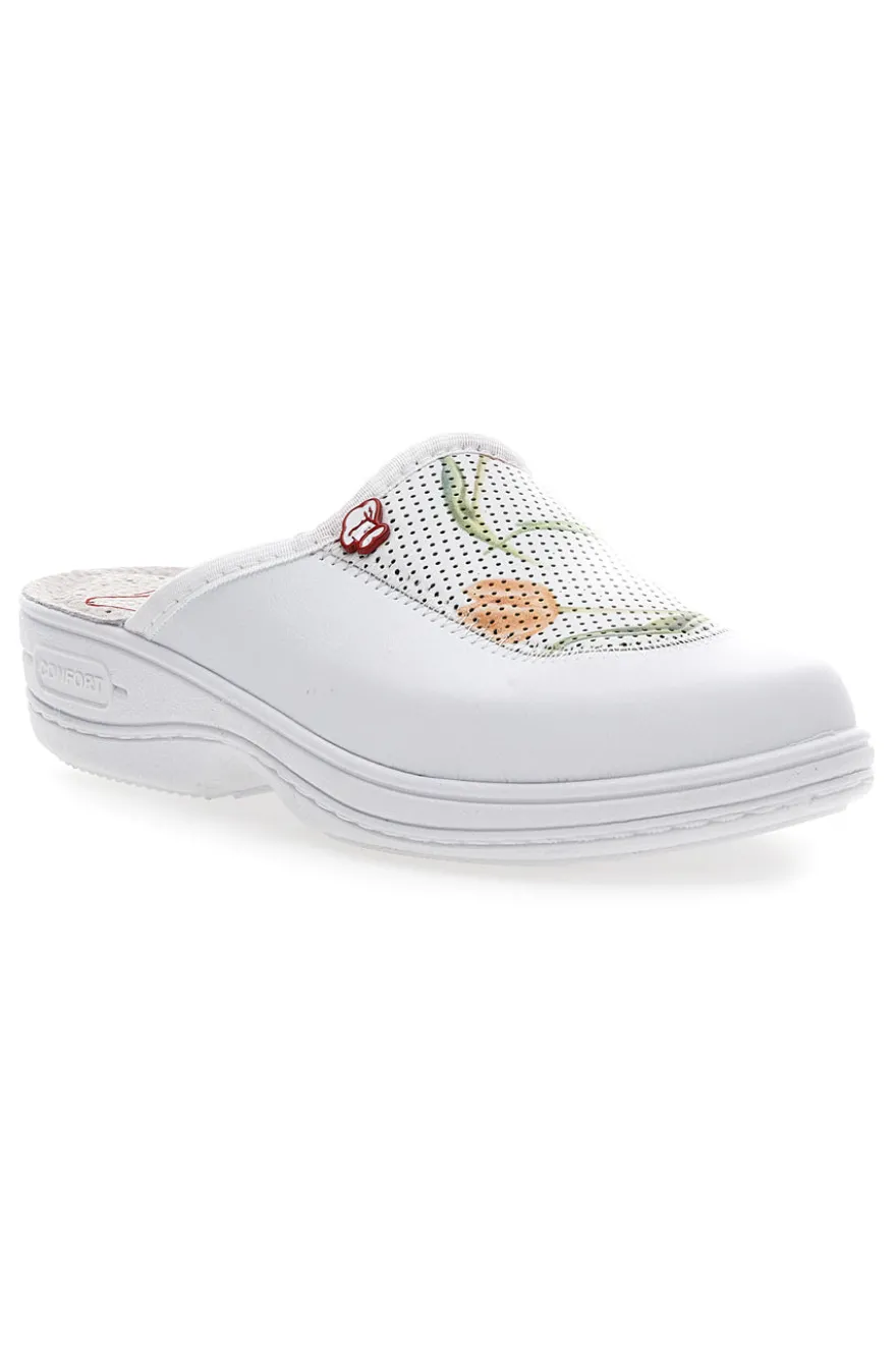 Mrs Chef 5533 Arbeitspantoffeln aus echtem Leder