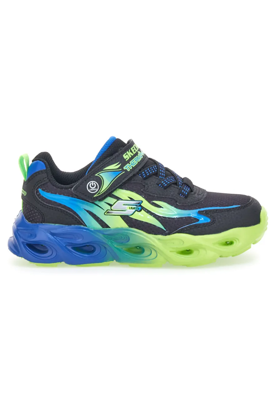 3MSKECHERS 400103 NERO/LIME