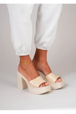 Mules Platform Pittarello 3853 Beige