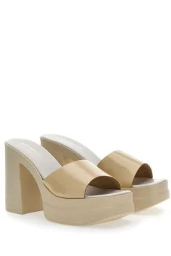 Mules Platform Pittarello 3853 Beige