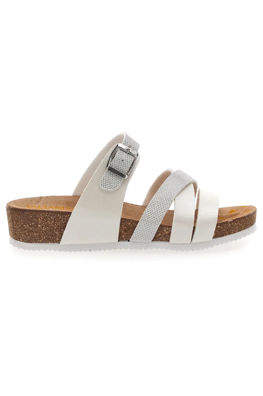 Multy Hausschuhe Weiß Pittarello Bio 293410