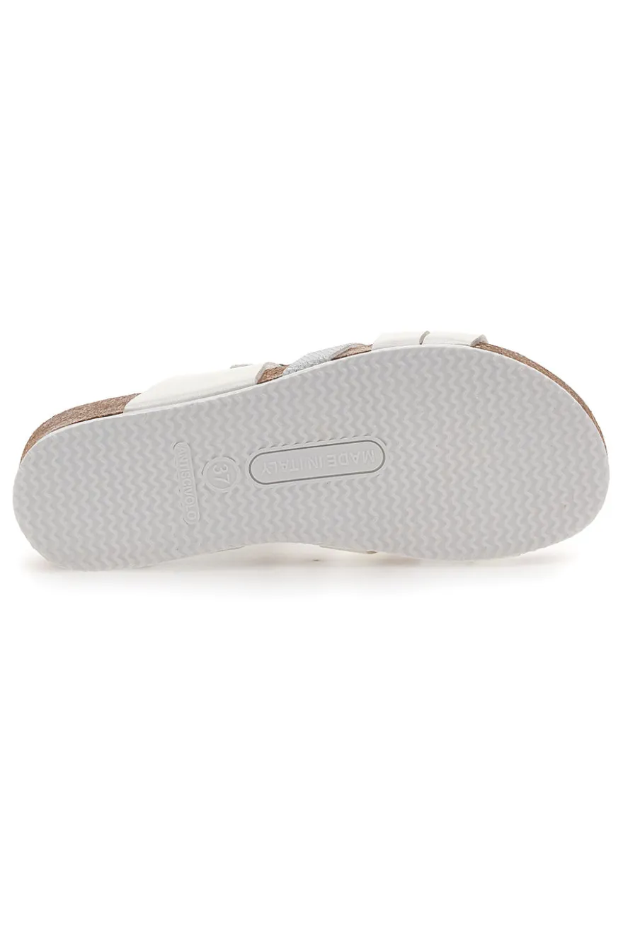 Multy Hausschuhe Weiß Pittarello Bio 293410