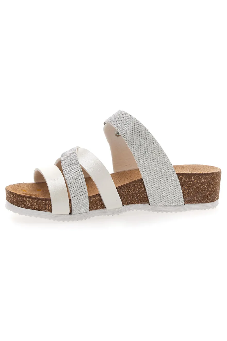 Multy Hausschuhe Weiß Pittarello Bio 293410
