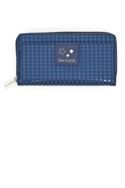 Naj Oleari Cob 2446/GOMM2 Blaue Fan-Geldbörse