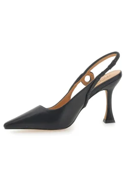 Nerecon Slingback-Pumps mit spitzer Spitze und Riemen mit Strasssteinen Mon Dieu 8820H118