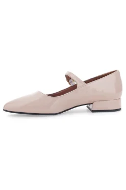 Nudefarbene spitze Ballerinas Pittarello Couture 903