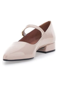 Nudefarbene spitze Ballerinas Pittarello Couture 903
