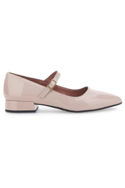 Nudefarbene spitze Ballerinas Pittarello Couture 903