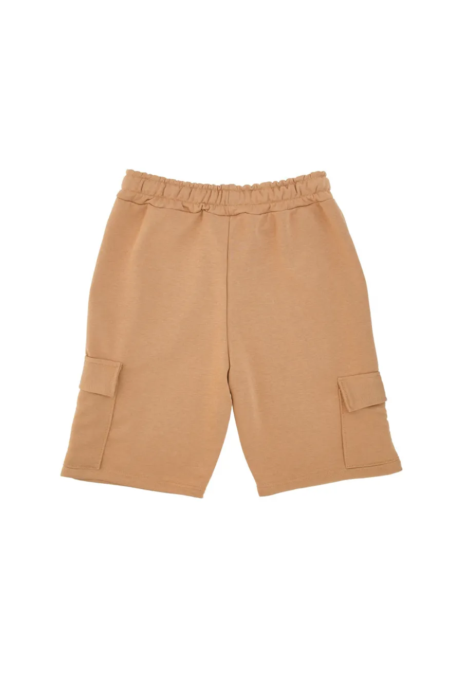 Pantaloncini Cargo Beige Made in Italy Boardman 011