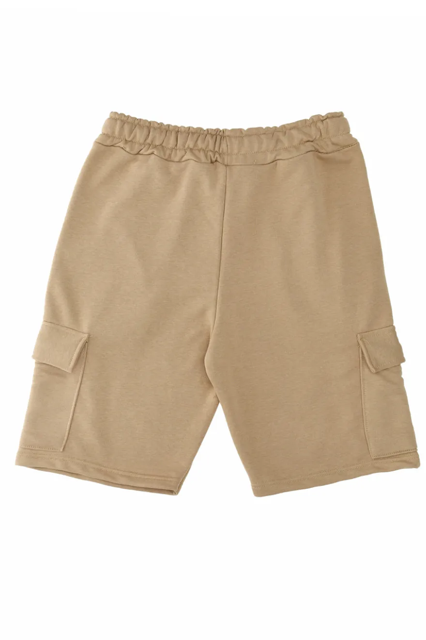 Pantaloncini Cargo Beige Made in Italy Boardman 011