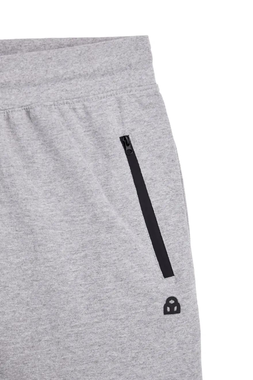 Pantaloncini corti grigi con tasche zip Boardman NBY4685
