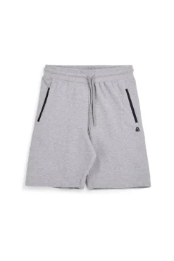 Pantaloncini corti grigi con tasche zip Boardman NBY4685