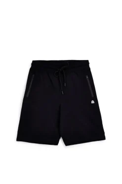 Pantaloncini corti neri con tasche zip Boardman NBY4685