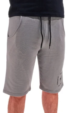 Pantaloncini Grigi in Cotone con Coulisse ABARTH AH26SS091