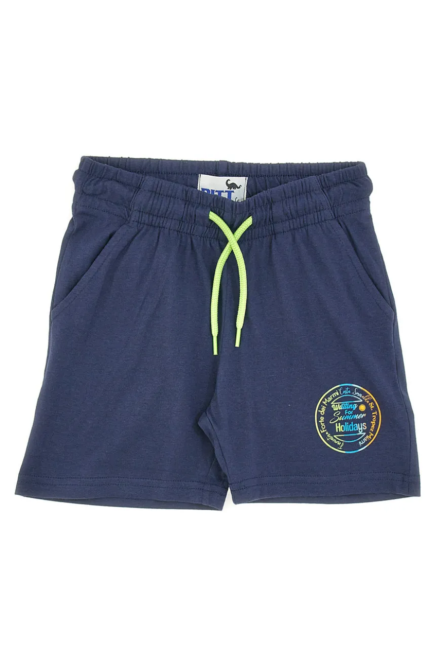 Pantaloncini Pitt Kids 03087 Blu
