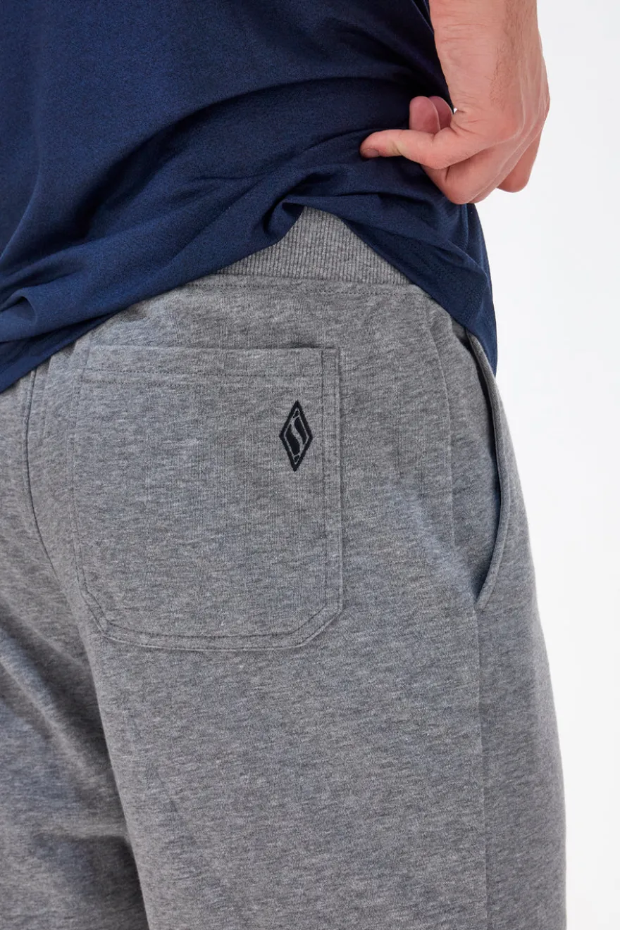 Pantaloncini Short Skechers Explorer 9 Grigi