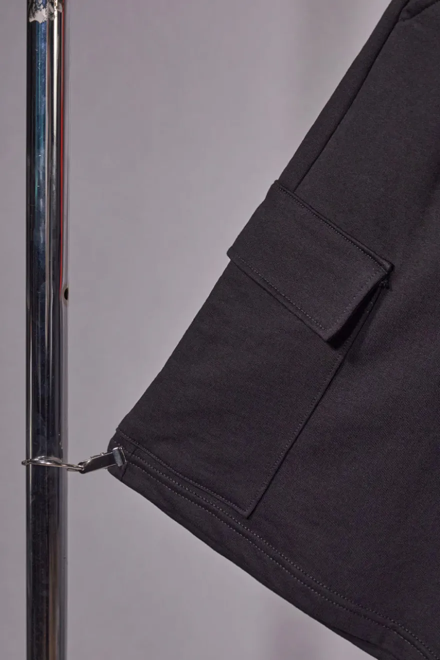Pantaloncini Shorts Neri Con Tasche Boardman Alpha 3