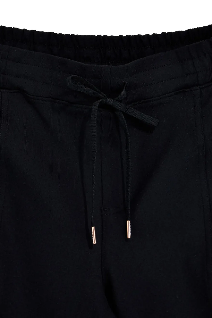 Pantalone Nero Cargo con Coulisse Skechers PT101