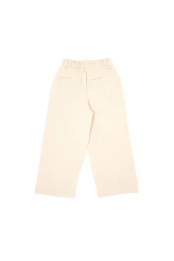 Pantaloni beige ampi con borchiette laterali Pitt Kids PT-KP-8022