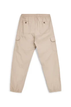 Pantaloni beige con tasche cargo e coulisse Sevenoaks NBY006