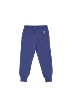 Pantaloni blu con polsini alle caviglie PITT KIDS 6009