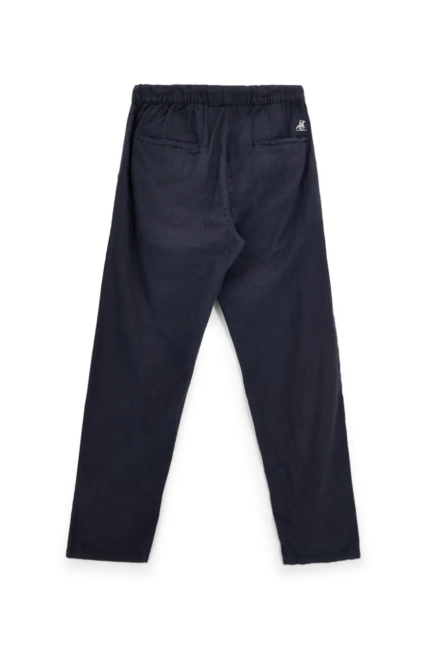 Pantaloni blu in cotone U.s.grand polo US61114M