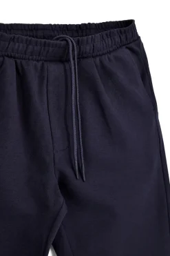 Pantaloni blu tessuto in morbida maglia piqué tinta unita Pittarello tierra PT-M-T-9078
