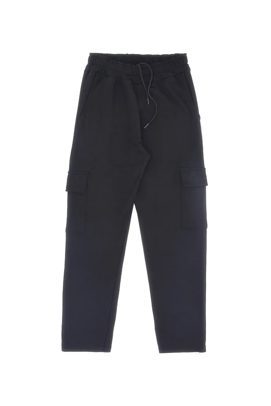Pantaloni cargo neri con tasconi laterali Boardman 500