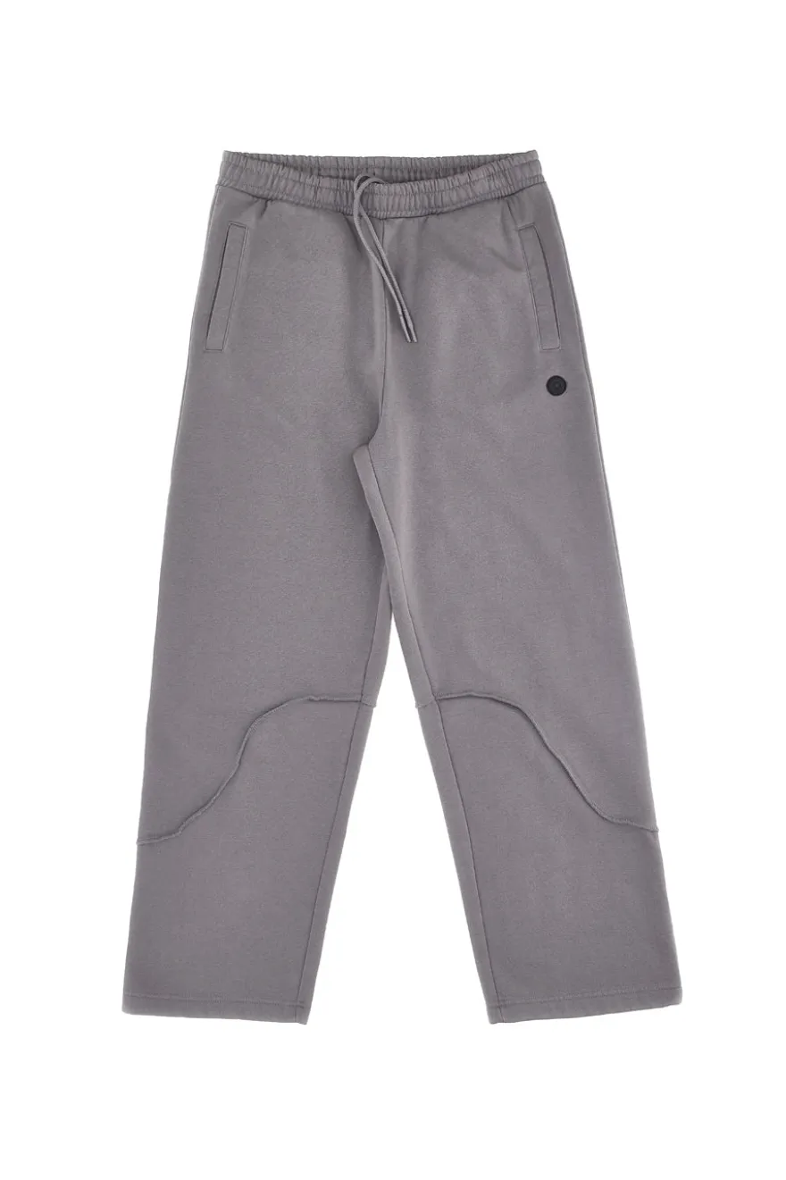Pantaloni grigi in felpa con dettagli sartoriali Boardman PT-M-P-8051